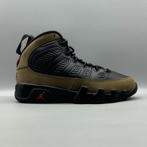 Nike Air Jordan 9 Retro GS Black Olive HV4574 030 Size 4.5Y Sneakers Womens Sz 6